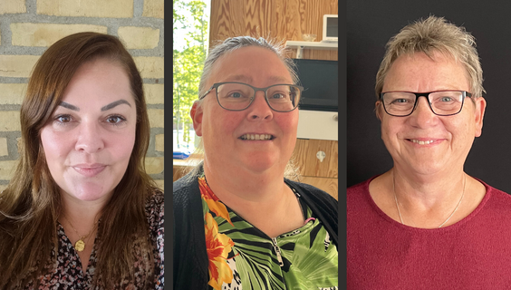 Fra venstre: Tina Brejl Aagaard, Helle Hammer Søerensen og Hanne Haaning Poulsen
